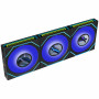 Lian Li UNI FAN SL-INF LCD FLEX Wireless korpuse ventilaatorid (3 tk) juhtseadmega, ARGB ja LCD, Reverse Blade, 120 mm, mustad