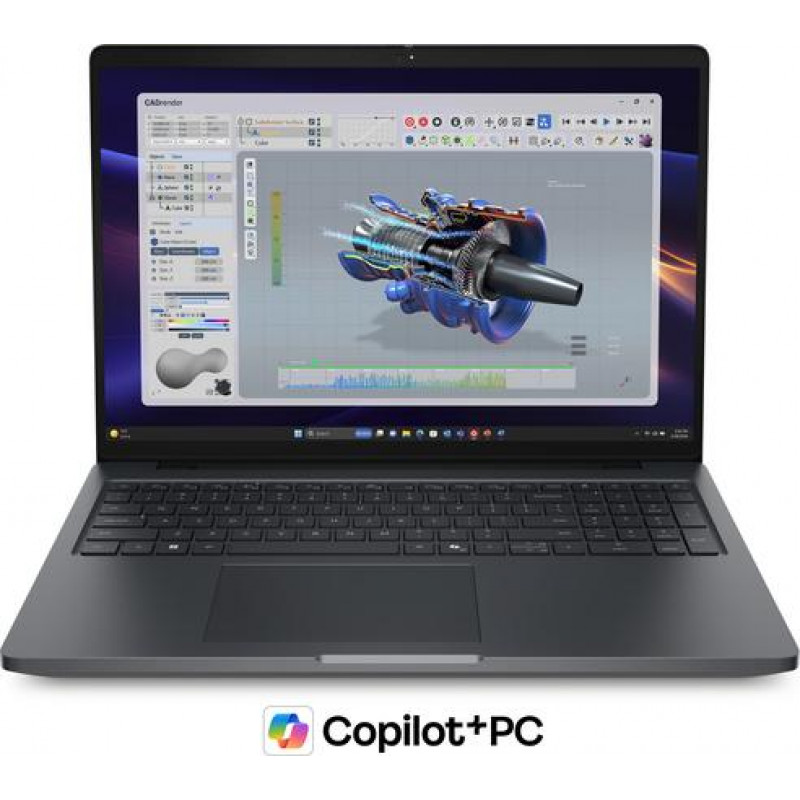 Dell Pro Precision 5 16 PW51626 sülearvuti, 16-tolline, Intel Core Ultra 7 366H, 32 GB RAM, 1 TB, NVIDIA RTX PRO 2000, Windows 11 Pro