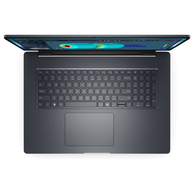 Dell Pro Max 18 Plus MB18250 sülearvuti, 18-tolline, Intel Core Ultra 7 265HX, 32 GB RAM, 1 TB SSD, NVIDIA RTX PRO 2000, Windows 11 Pro