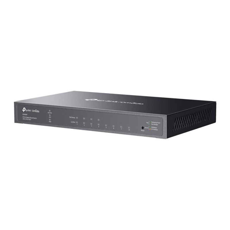 TP-Link SG2008P (TL-SG2008P) JetStream 8-pordiline Gigabit nutilüliti 4 PoE+ pordiga