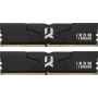 GOODRAM IRDM IR-6000D564L30S/16GDC DDR5 mälukomplekt, 16 GB (2 x 8 GB), 6000 MHz, CL30, must