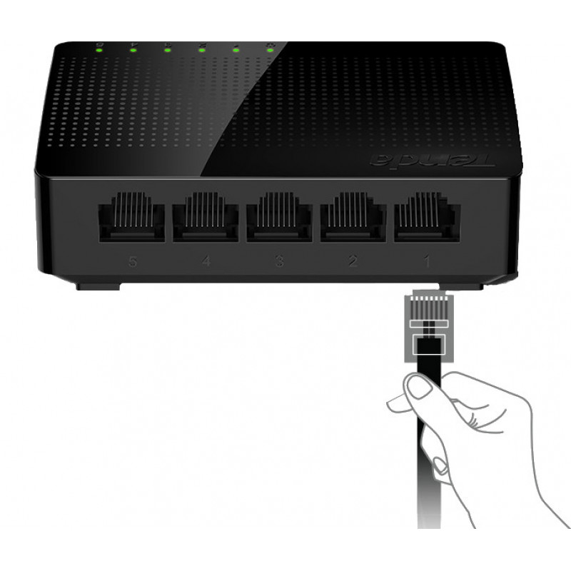 Tenda SG105 5-pordiline Gigabit lauakommutaator