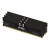 Kingston FURY Renegade Pro KF564R32RBE2K4-128 DDR5-6400 ECC registreeritud mälukomplekt, 128 GB (4 x 32 GB), CL32, must
