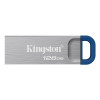 Kingston DataTraveler Kyson DTKNG2/128GB USB-mälupulk, 128 GB, USB 3.2 Gen 1, metallist