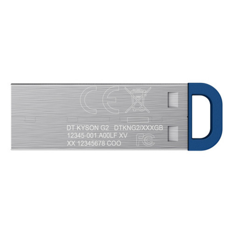 Kingston DataTraveler Kyson DTKNG2/256GB USB-mälupulk, 256 GB, USB 3.2 Gen 1, metallist