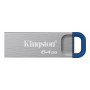 Kingston DataTraveler Kyson DTKNG2/64GB USB-mälupulk, 64 GB, USB 3.2 Gen 1, metallist