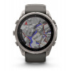 Garmin Fenix 9 Pro inReach nutikell, 51 mm, titaankorpus, grafiit/must silikoonrihm