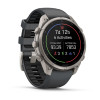 Garmin Fenix 9 Pro nutikell, 47 mm, titaankorpus, grafiit/must silikoonrihm