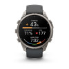 Garmin Fenix 9 Pro nutikell, 47 mm, titaankorpus, grafiit/must silikoonrihm