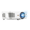 ViewSonic LSD300W-ST lühikese projektsioonikaugusega projektor, 3300 ANSI lumenit, DLP, WXGA (1280x800), valge