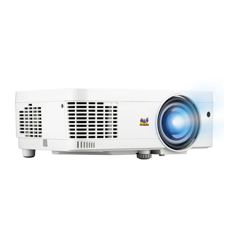 ViewSonic LSD300W-ST lühikese projektsioonikaugusega projektor, 3300 ANSI lumenit, DLP, WXGA (1280x800), valge