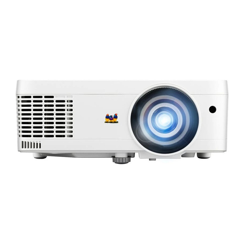 ViewSonic LSD300W-ST lühikese projektsioonikaugusega projektor, 3300 ANSI lumenit, DLP, WXGA (1280x800), valge