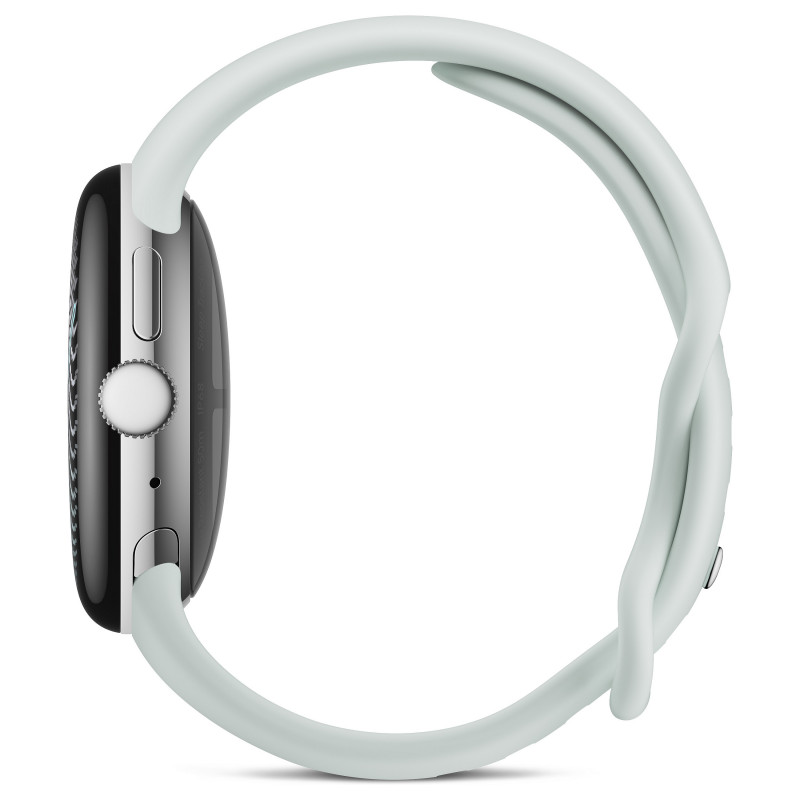 Google Pixel Watch 5 WiFi nutikell, 41 mm, Polished Silver / Fog, GA10898-DE