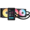 Corsair iCUE LINK TITAN II 360 RX LCD kõik-ühes vedelikjahuti, 360 mm, RGB, must, CW-9061045-WW