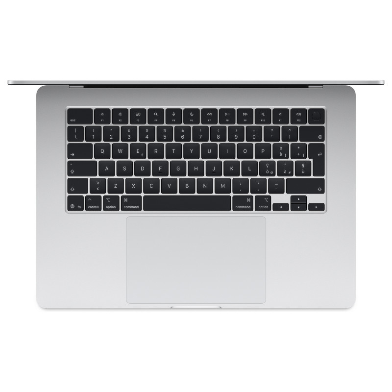 Apple MacBook Air 15 M5 sülearvuti, 10-tuumaline CPU, 10-tuumaline GPU, 32 GB RAM, 1 TB SSD, hõbe, saksa klaviatuur, 35 W kahe USB-C pordiga toiteadapter