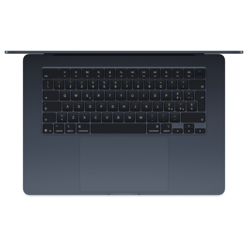 Apple MacBook Air 15 M5 sülearvuti, 32 GB RAM, 512 GB SSD, südaöö, saksa klaviatuur, 70 W USB-C toiteadapter