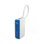 Targus HyperJuice Flex Mini akupank, 10000 mAh, 30 W, USB-C PD, sinine