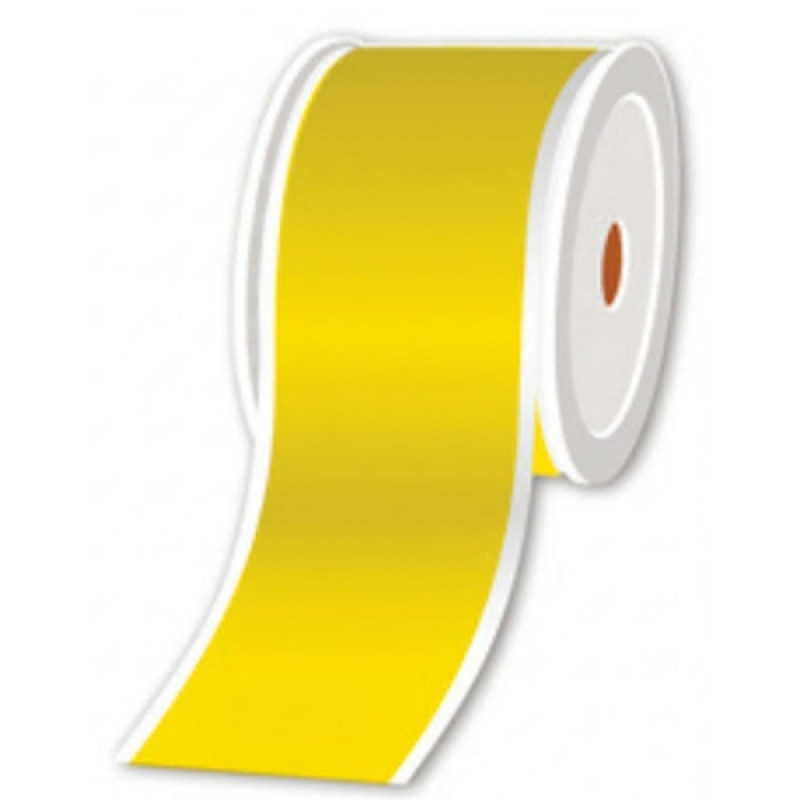 Brother LVP1V000012118FY pidev vinüülist etiketilint, kollane, 12 mm x 30 m