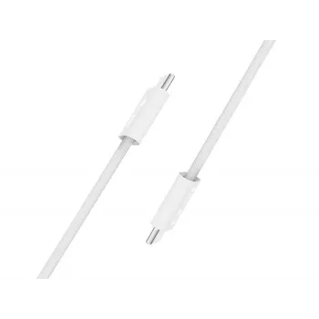Equip 128840 USB-C – USB-C 2.0 kaabel, 3 A, PD 60 W, 0,3 m, valge