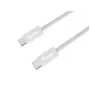Equip 128843 USB-C – USB-C 2.0 kaabel, 3 A, PD 60 W, 2 m, valge