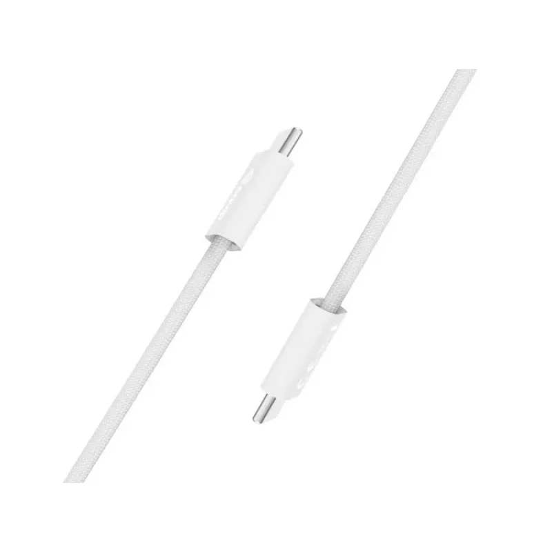 Equip 128843 USB-C – USB-C 2.0 kaabel, 3 A, PD 60 W, 2 m, valge
