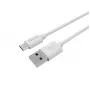 Equip 128848 USB-A – USB-C 2.0 kaabel, 3 A, 2 m, valge