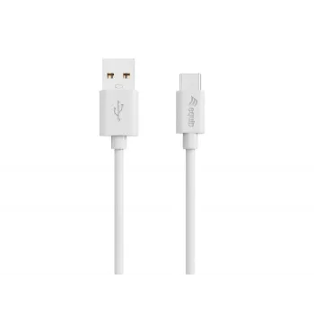 Equip 128848 USB-A – USB-C 2.0 kaabel, 3 A, 2 m, valge