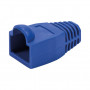 LogiLink MP0066 RJ45 pistiku kaitsekate 6,5 mm, sinine (50 tk)