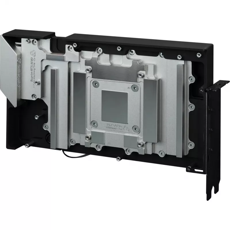 Thermal Grizzly DeltaMate GPU veeplokk Suprim 5090 jaoks, must/hõbedane