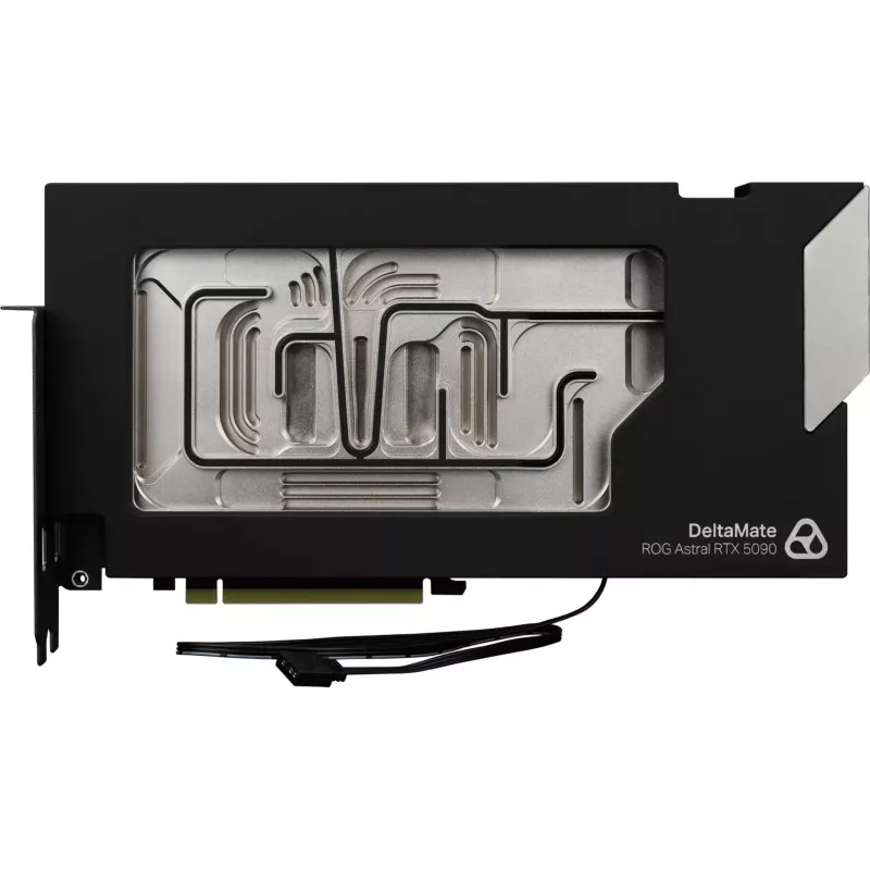 Thermal Grizzly DeltaMate GPU veeplokk ROG Astral RTX 5090 jaoks, must/hõbedane