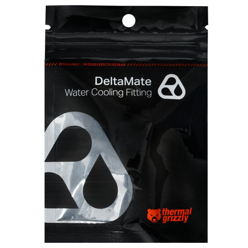 Thermal Grizzly DeltaMate TG-DM-QDC-0010 kiirühendus, isane, M, must