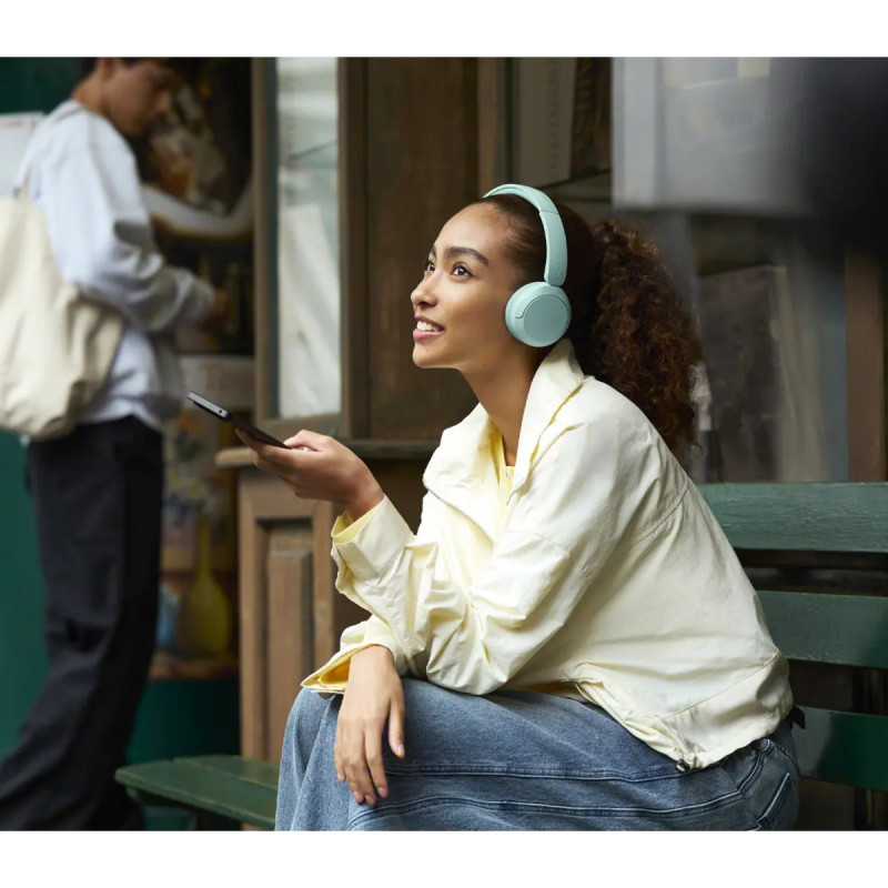 Sony WH-CH530 juhtmevabad Bluetooth-kõrvaklapid, mündiroheline