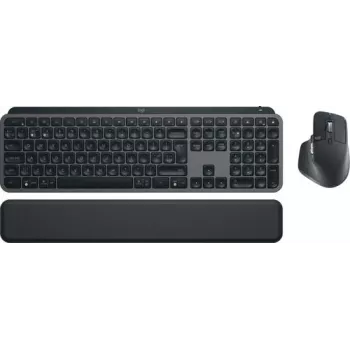 Logitech MX Keys S Combo 920-011613 klaviatuuri ja hiire komplekt, juhtmevaba RF + Bluetooth, QWERTY Suurbritannia inglise paigutus, grafiit