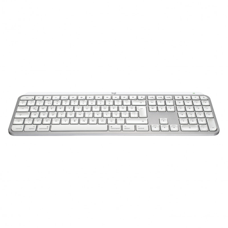Logitech Master Series MX Keys S for Mac 920-011628 klaviatuur, Šveitsi (CH) paigutus, helehall