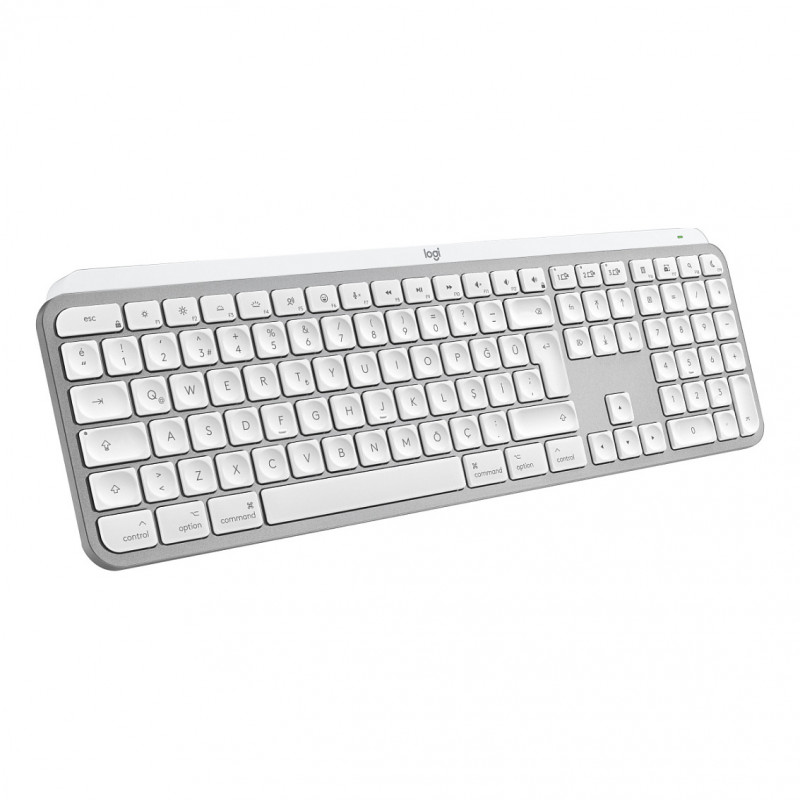 Logitech Master Series MX Keys S for Mac 920-011628 klaviatuur, Šveitsi (CH) paigutus, helehall