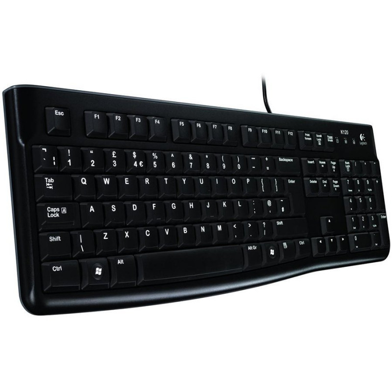 Logitech K120 920-002487 USB-klaviatuur, eesti paigutus