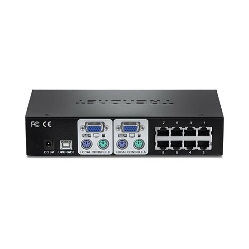 TRENDnet TK-CAT508 KVM-lüliti, 8 KVM-porti