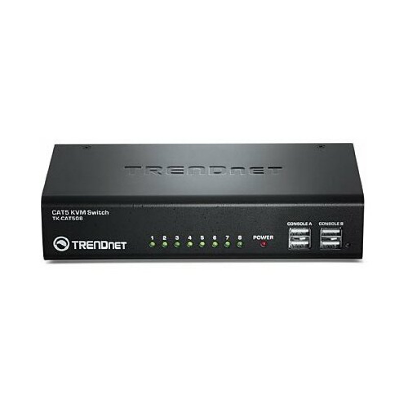 TRENDnet TK-CAT508 KVM-lüliti, 8 KVM-porti