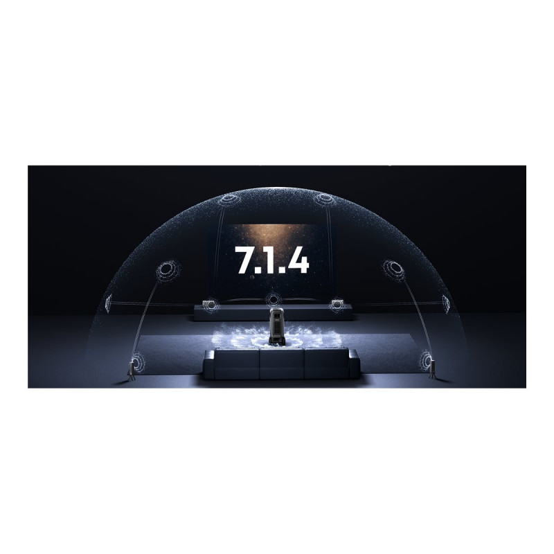 Anker Nebula X1 Pro (D21513F1) projektor, 4K UHD (3840 x 2160), 3500 ANSI lumeni, Wi-Fi, must