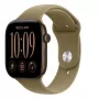 Apple Watch Series 12 nutikell, GPS + Cellular, 42 mm, tumeda pronksi värvi alumiiniumkorpus, oliivirohelise värvi spordirihm S/M