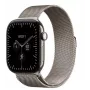 Apple Watch Series 12 nutikell, GPS + Cellular, 42 mm, naturaalne titaankorpus, naturaalne Milano rihm