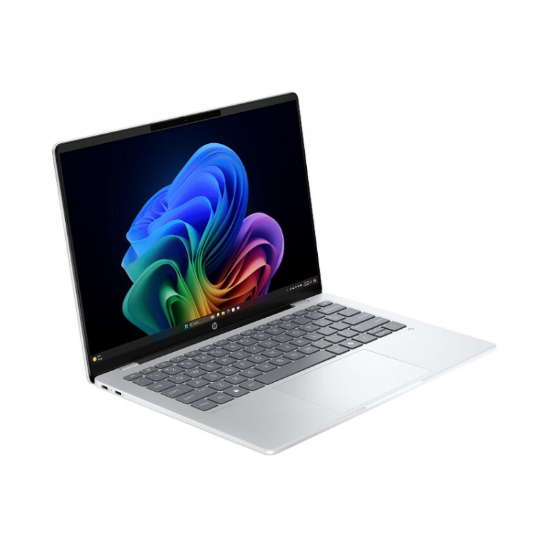 HP OmniBook 5 14-he0013nf sülearvuti, Qualcomm Snapdragon X, 16 GB RAM, 512 GB SSD, 14-tolline WUXGA OLED, Windows 11, taastatud