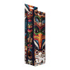 Sbox XIPE XL MP-08 hiirematt, 700x300 mm, must mustriga