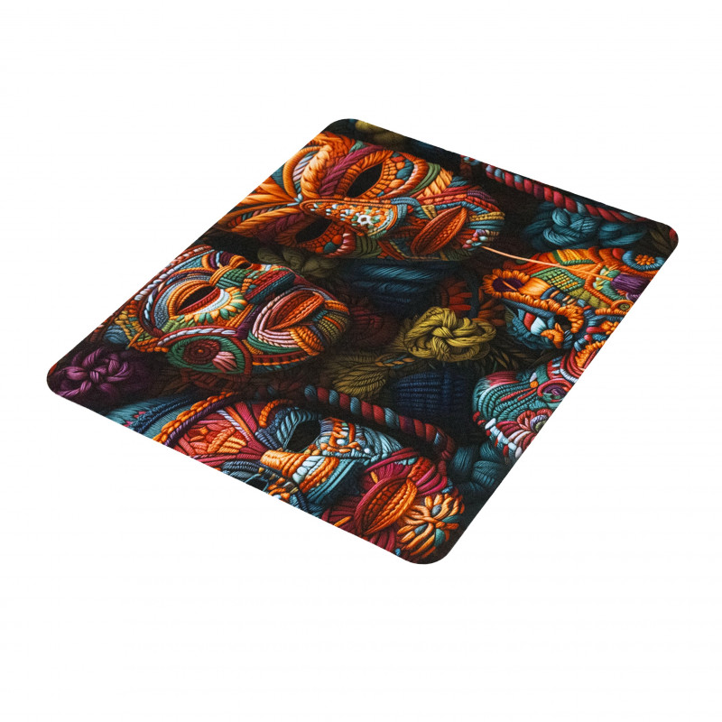 Sbox VIRACOCHA M MP-07 hiirematt, 300x250 mm, must mustriga