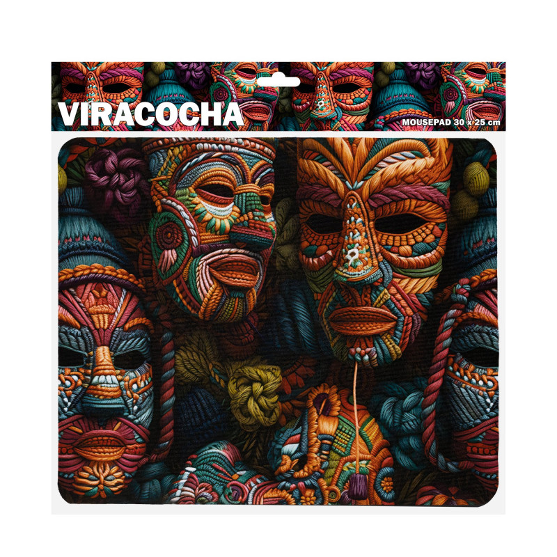 Sbox VIRACOCHA M MP-07 hiirematt, 300x250 mm, must mustriga