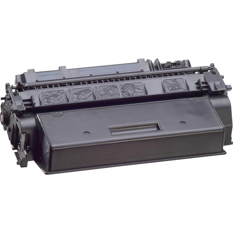 KMP H-T237 tooneri kassett HP LaserJet P2055, CE505X, 3480B002 jaoks, must