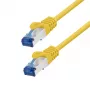 LogiLink CP4047S ühenduskaabel Cat.6A CCA S/FTP LSZH, 1,5 m, kollane, EconLine