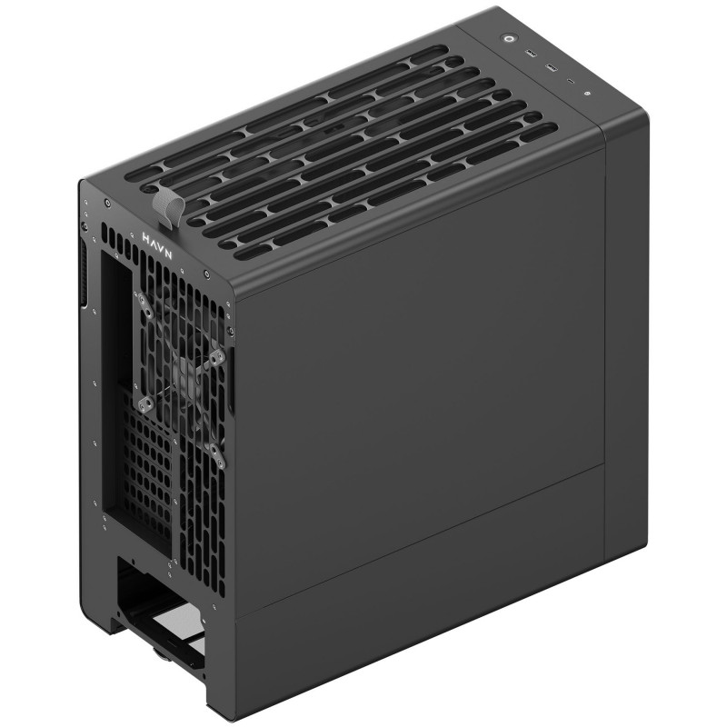HAVN BF 360 Flow Solid arvutikorpus, Midi Tower, E-ATX, must