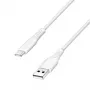 LogiLink CU0254 USB 2.0 kaabel USB-C – USB-A, 480 Mbps, 15 W, valge, 2 m