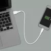 LogiLink CU0254 USB 2.0 kaabel USB-C – USB-A, 480 Mbps, 15 W, valge, 2 m